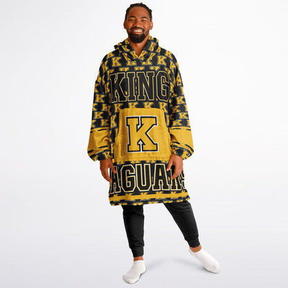 King College Prep King Snug Hoodie | Hoodie Blanket | King Jaguars | Football SZN