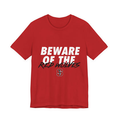 TF South Tee Shirt | Beware of The Red Wolves