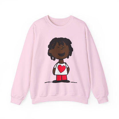 Copy of Black Charlie Brown Characters Valentine's Day Shirt