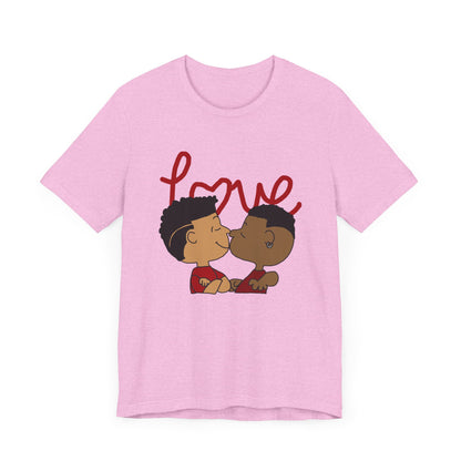 Keisha & The Gang | Black Charlie Brown Characters LGBTQ Valentine's Day Shirt