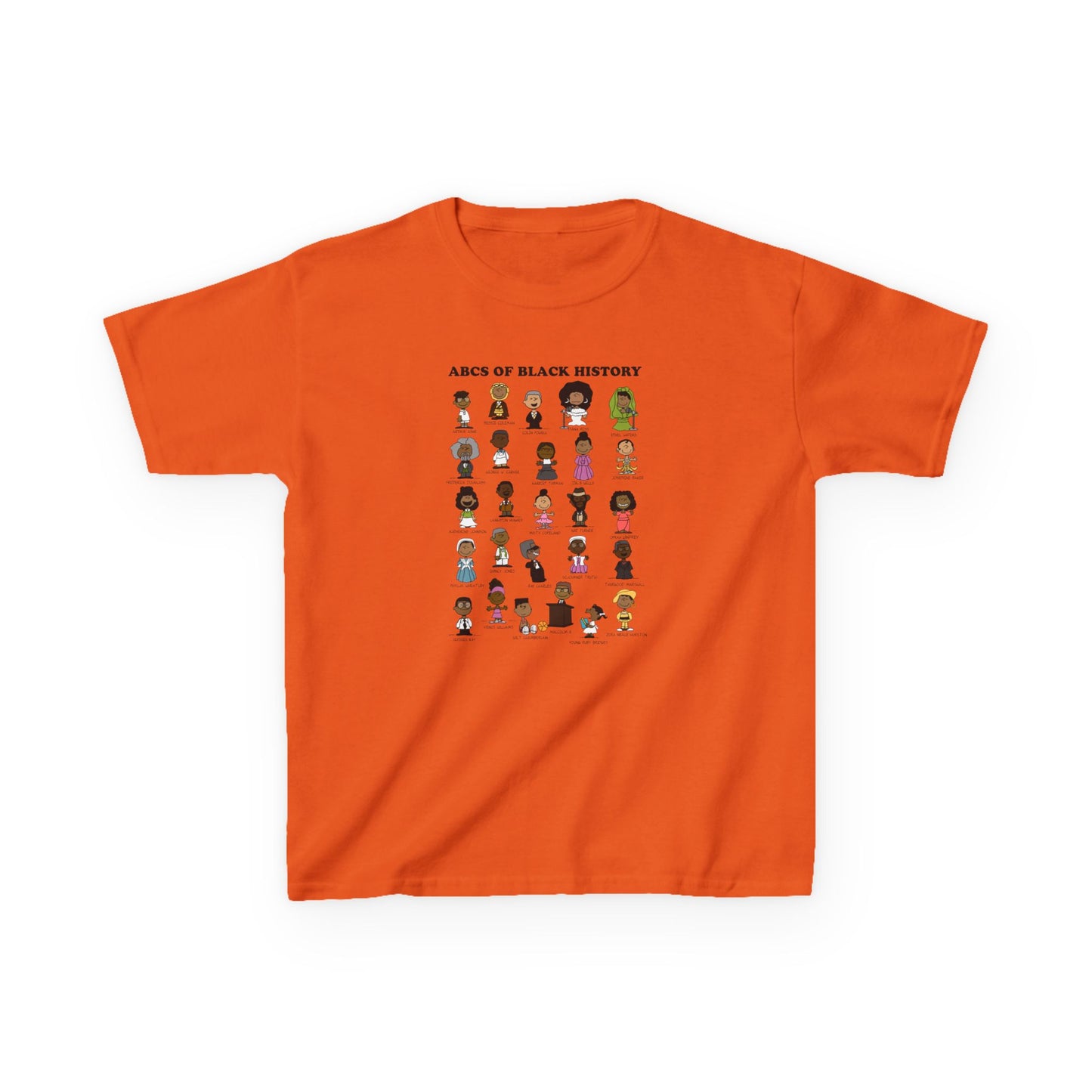 ABCs of Black History Kids Heavy Cotton™ Tee