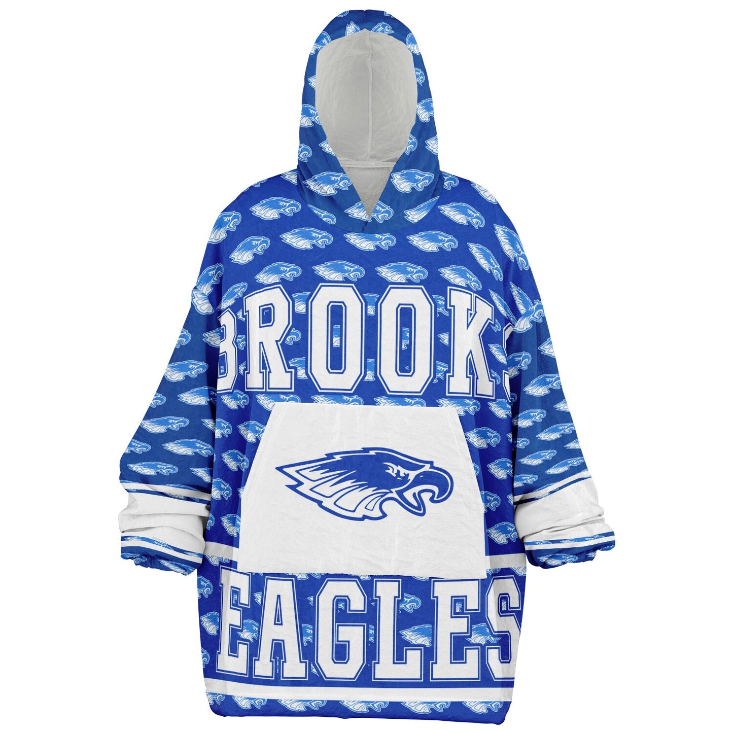 Gwendolyn Brooks High College Prep Snug Hoodie | Hoodie Blanket | College Prep | Football SZN