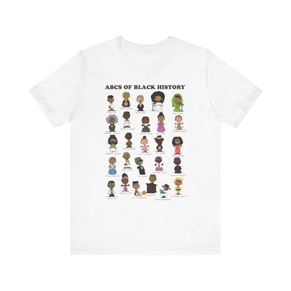 ABCs of Black History Short-Sleeve Unisex T-Shirt