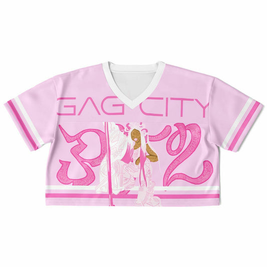 Nicki Minaj Tour | Pink Friday 2 Cropped Jersey | Gag City Shirt