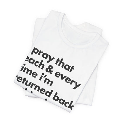 Powerful Message Tee, Inspirational T-Shirt, Unisex Graphic Tee, Thought-Provoking Apparel, Everyday Wear, Gift for Meaningful Occasions