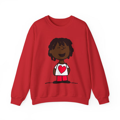 Copy of Black Charlie Brown Characters Valentine's Day Shirt