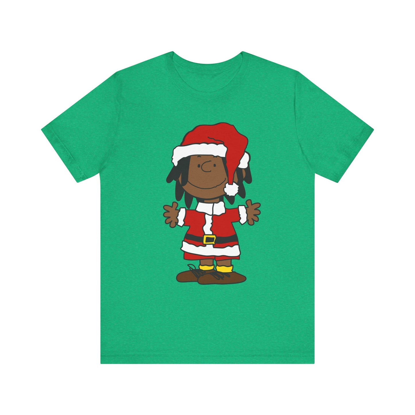 Black Santa Tee | Keisha & Friends