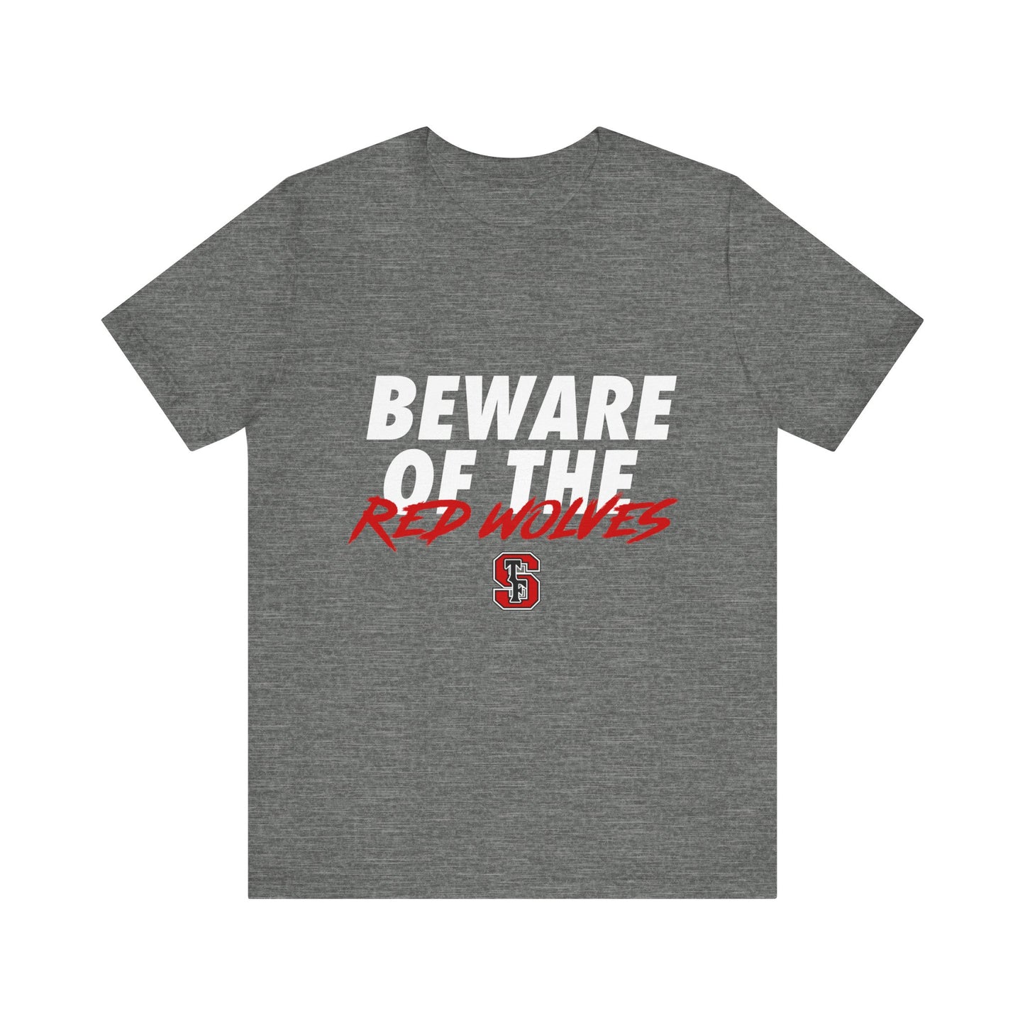 TF South Tee Shirt | Beware of The Red Wolves