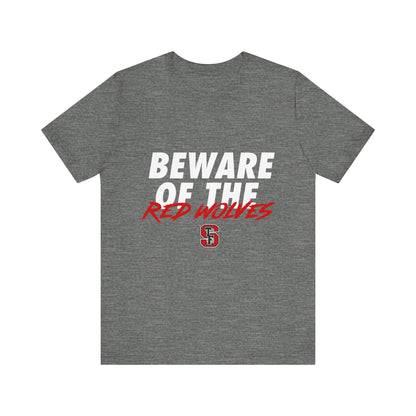 TF South Tee Shirt | Beware of The Red Wolves