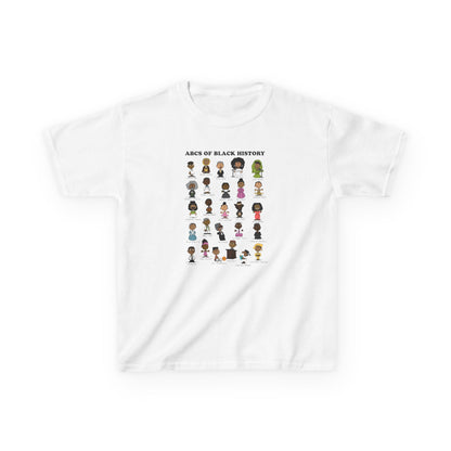 ABCs of Black History Kids Heavy Cotton™ Tee