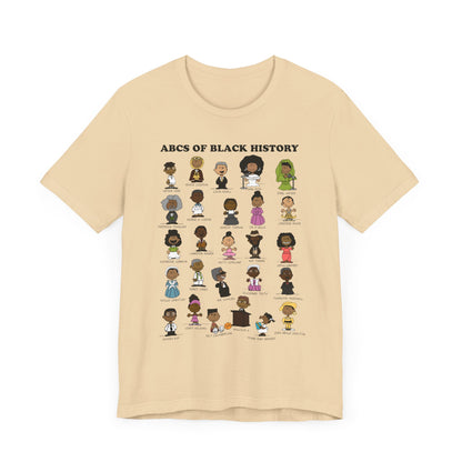 ABCs of Black History Short-Sleeve Unisex T-Shirt