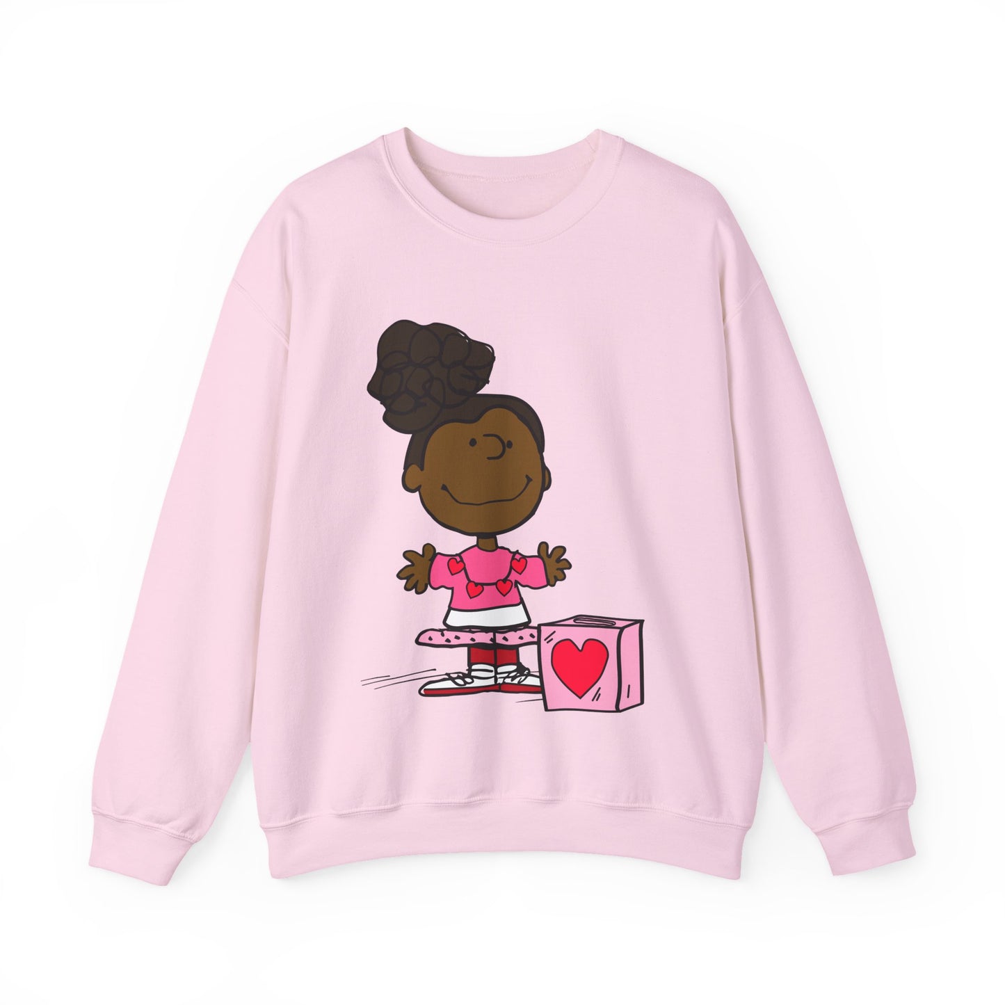 Copy of Black Charlie Brown Characters Valentine's Day Shirt