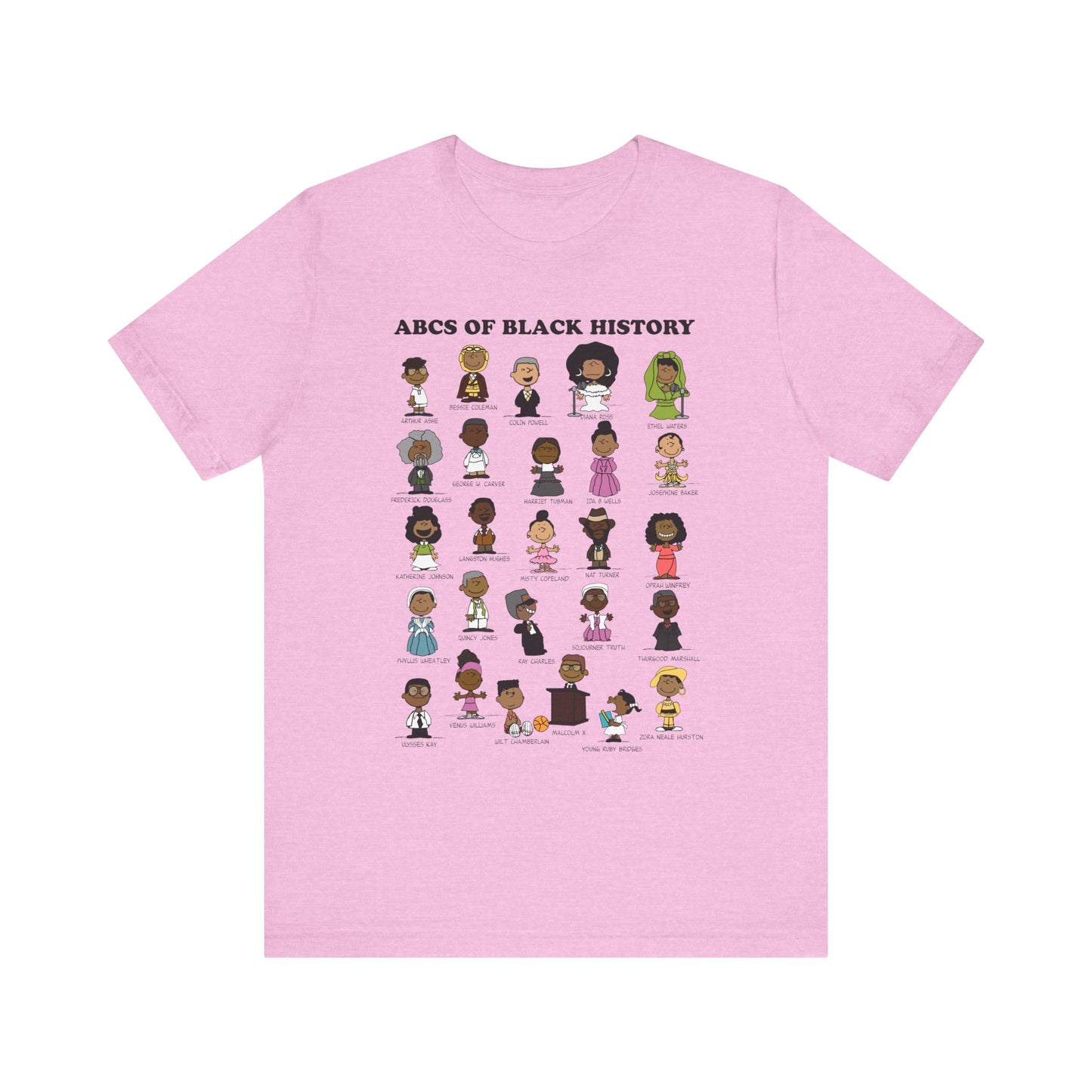 ABCs of Black History Short-Sleeve Unisex T-Shirt