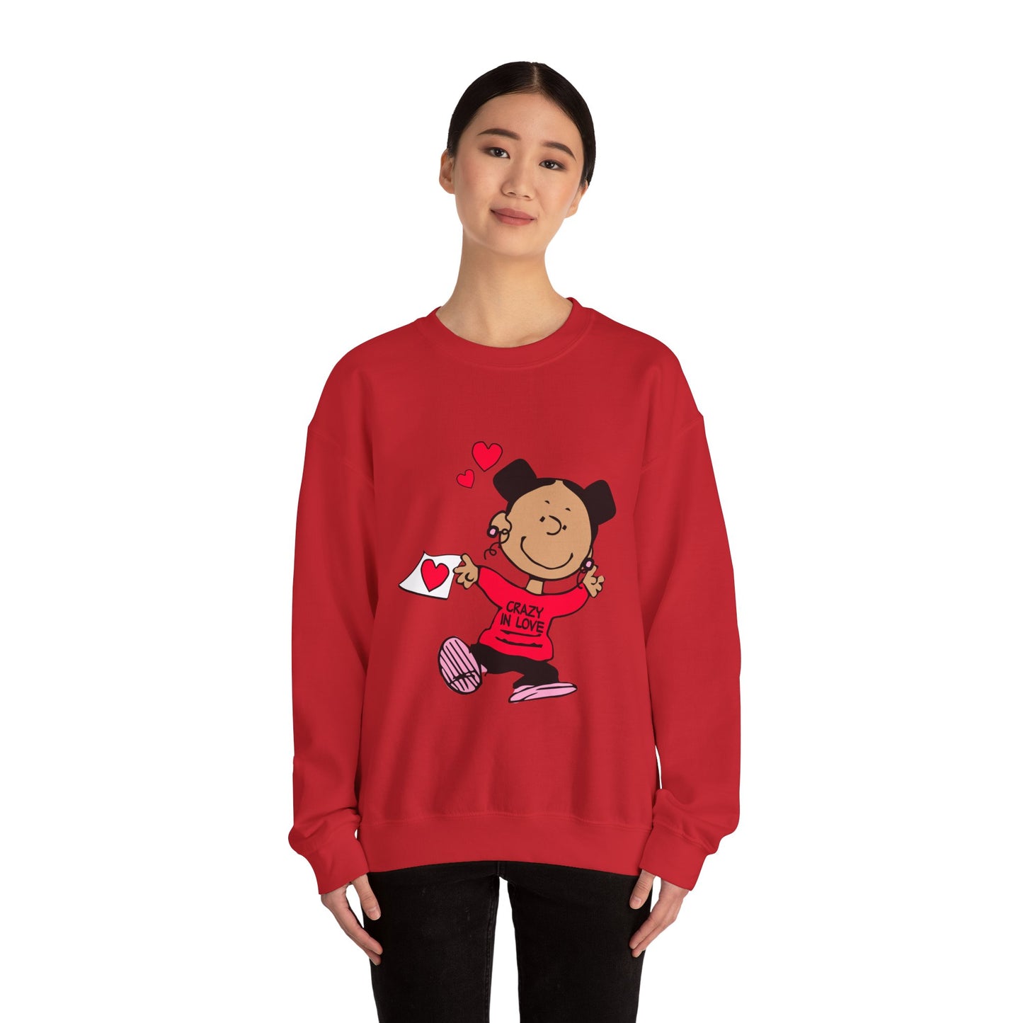 Copy of Black Charlie Brown Characters Valentine's Day Shirt