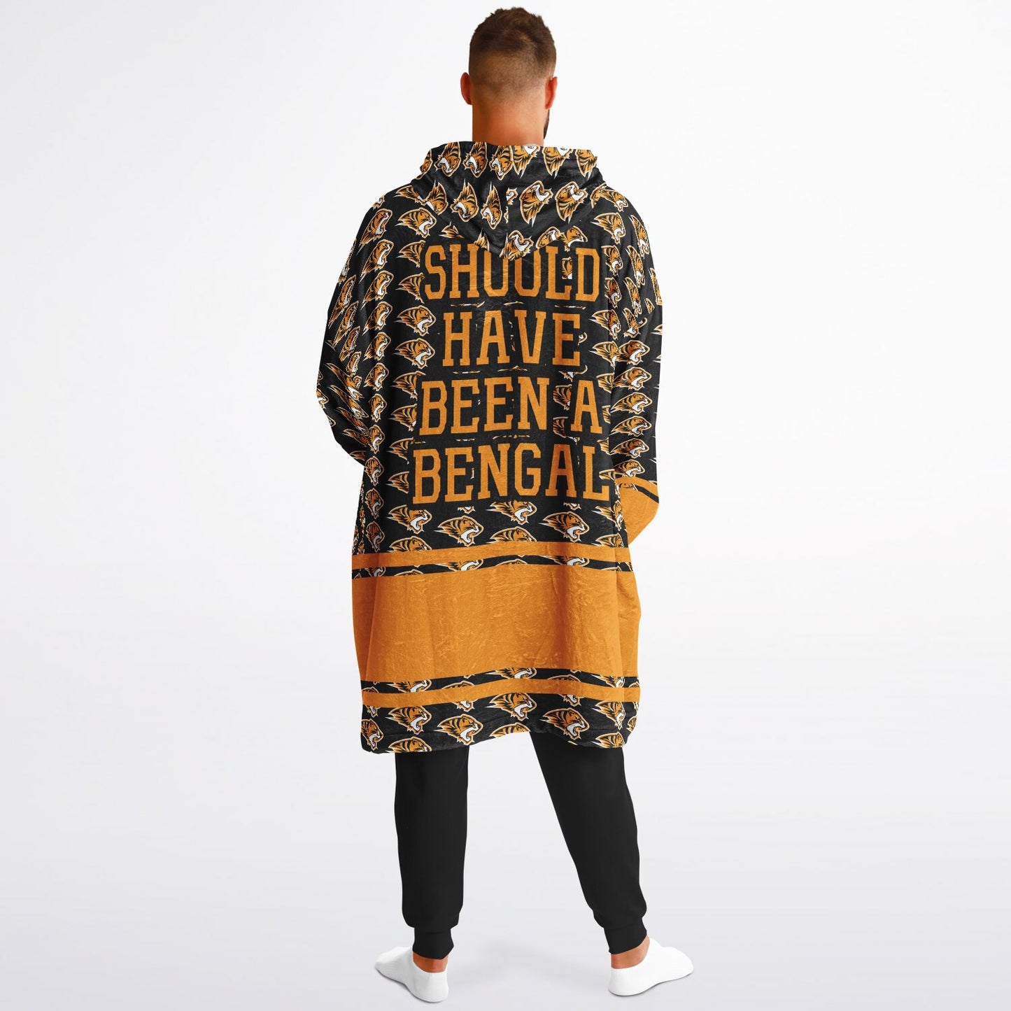 Bogan High School Snug Hoodie | Hoodie Blanket | Bogan Bengals | Football SZN