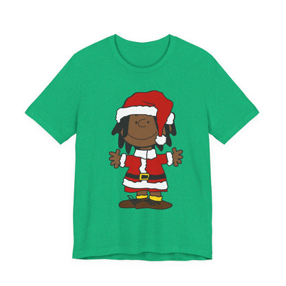 Black Santa Tee | Keisha & Friends