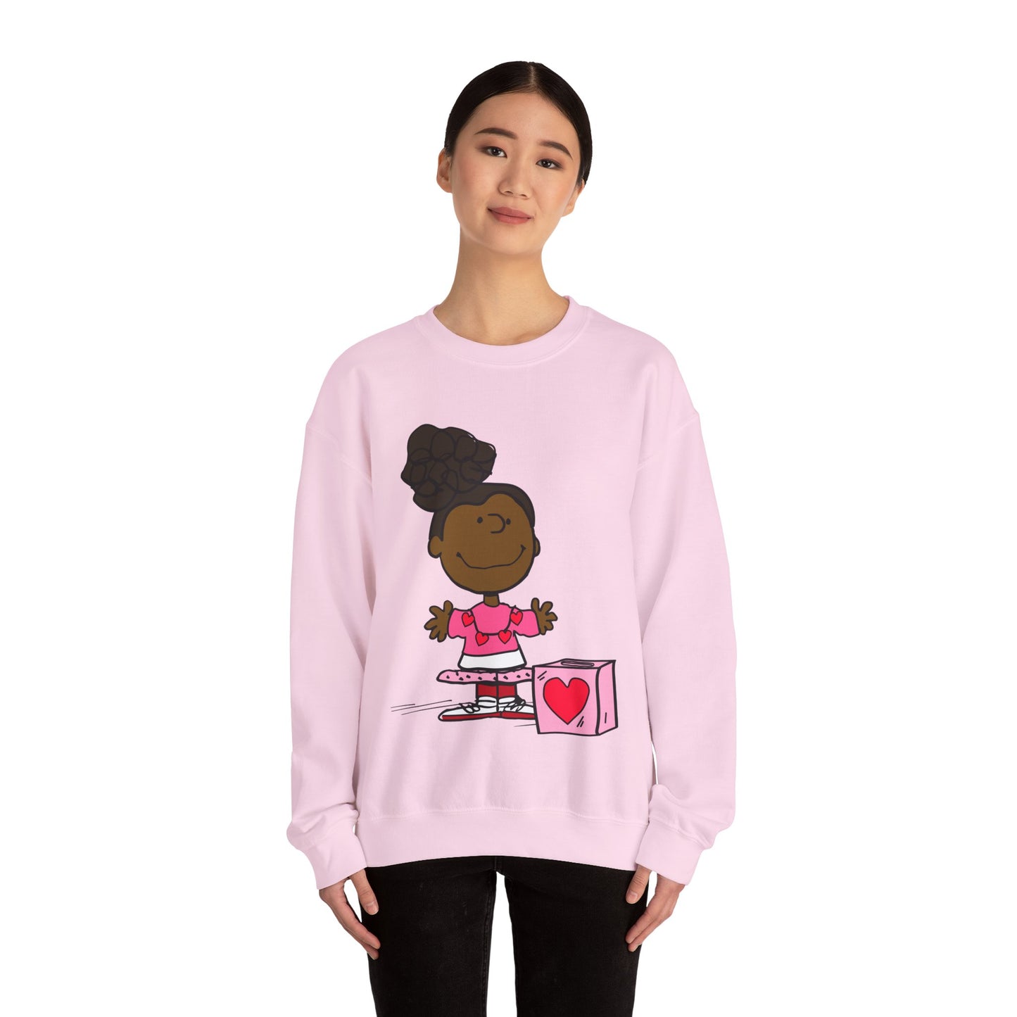 Copy of Black Charlie Brown Characters Valentine's Day Shirt