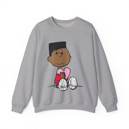 Copy of Black Charlie Brown Characters Valentine's Day Shirt