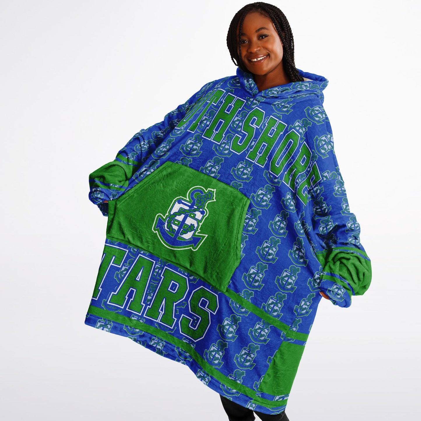 South Shore International College Prep Snug Hoodie | Hoodie Blanket | South Shore Tars | Football SZN