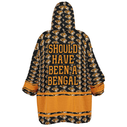 Bogan High School Snug Hoodie | Hoodie Blanket | Bogan Bengals | Football SZN