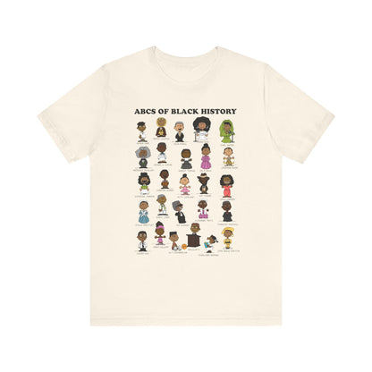 ABCs of Black History Short-Sleeve Unisex T-Shirt