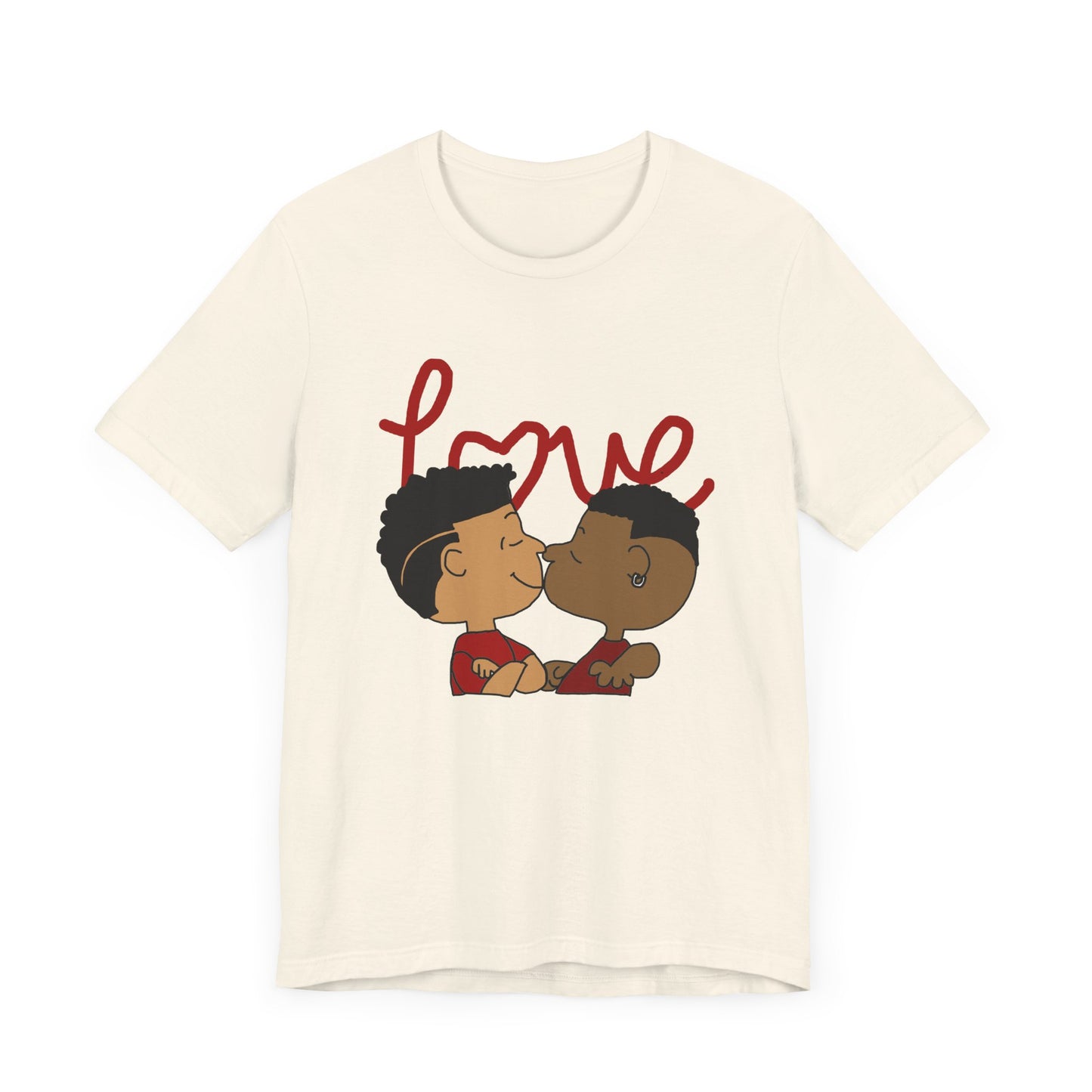 Keisha & The Gang | Black Charlie Brown Characters LGBTQ Valentine's Day Shirt