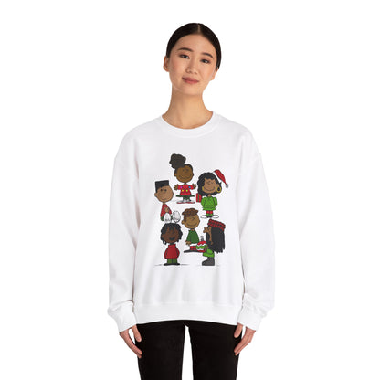 Black Charlie Brown Characters Christmas Shirt