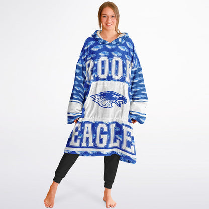 Gwendolyn Brooks High College Prep Snug Hoodie | Hoodie Blanket | College Prep | Football SZN