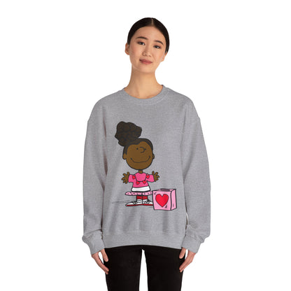 Copy of Black Charlie Brown Characters Valentine's Day Shirt