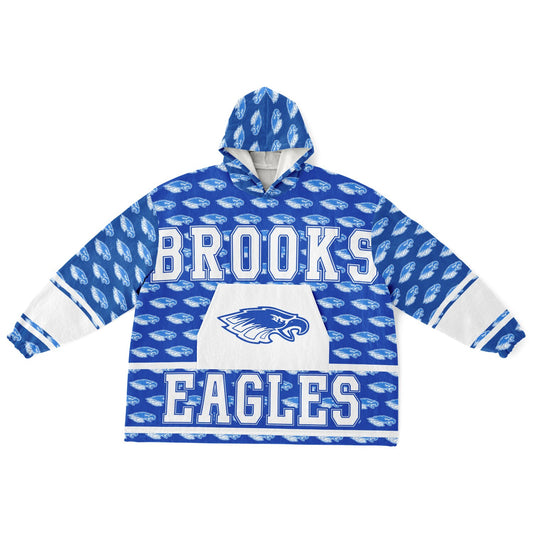 Gwendolyn Brooks High College Prep Snug Hoodie | Hoodie Blanket | College Prep | Football SZN