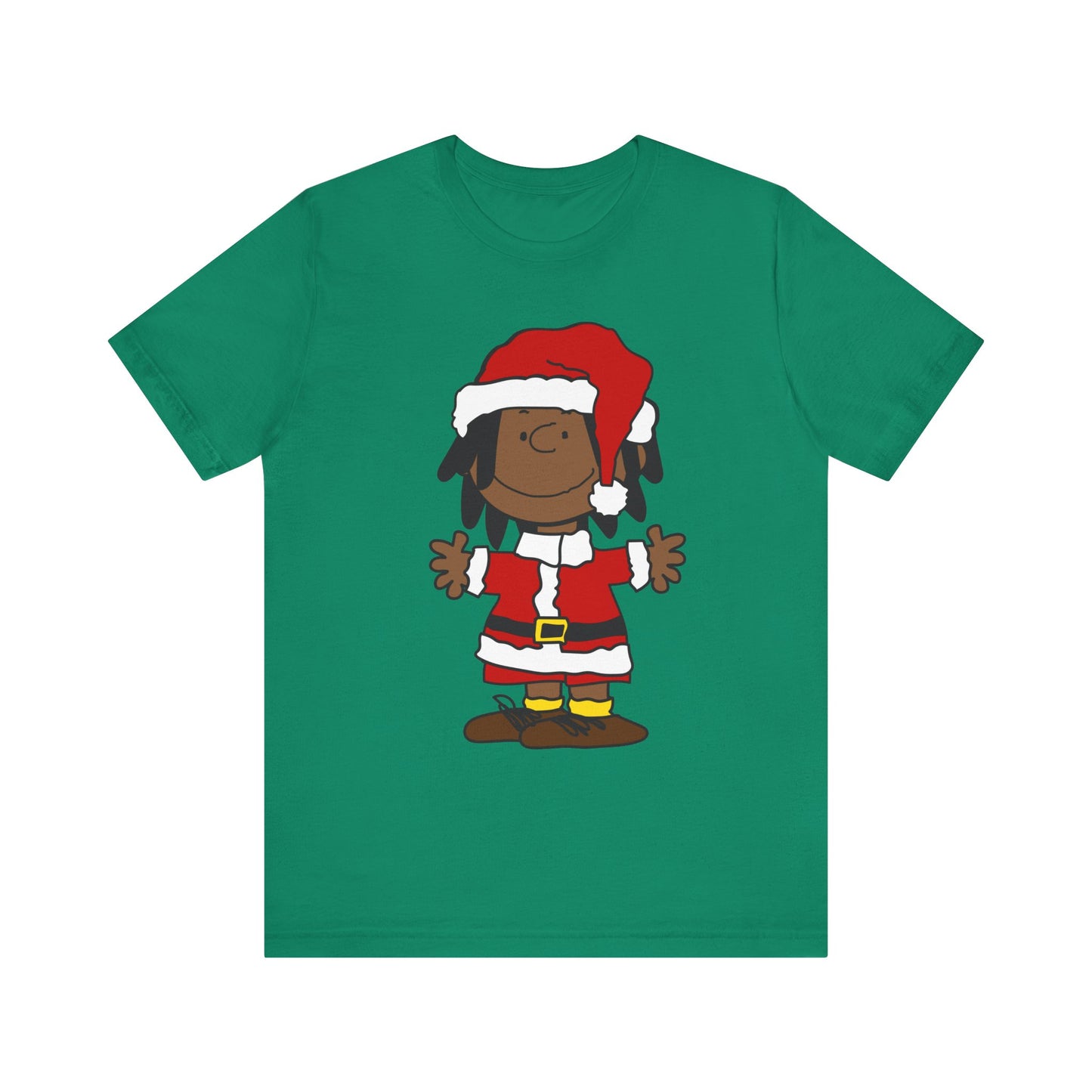 Black Santa Tee | Keisha & Friends