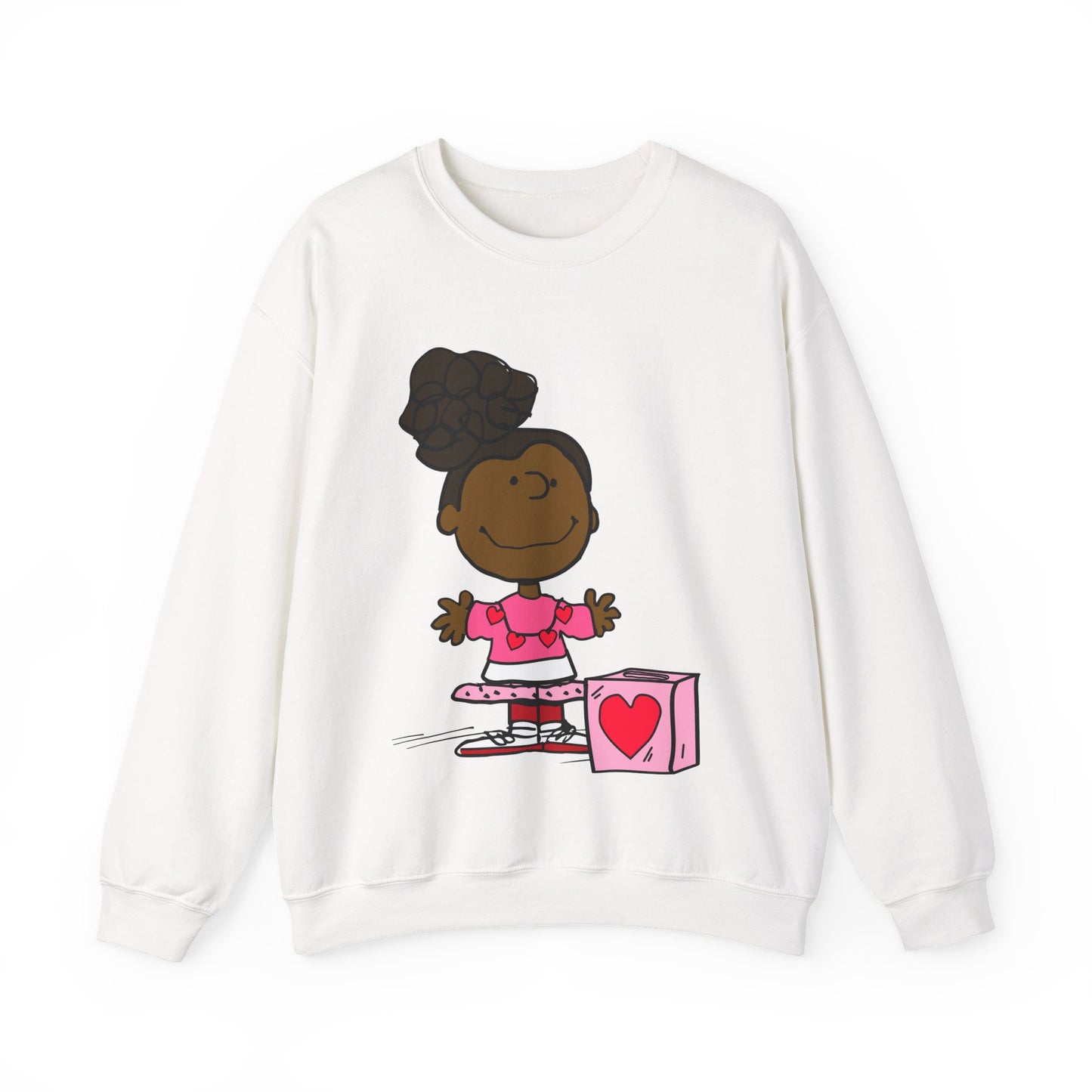 Copy of Black Charlie Brown Characters Valentine's Day Shirt