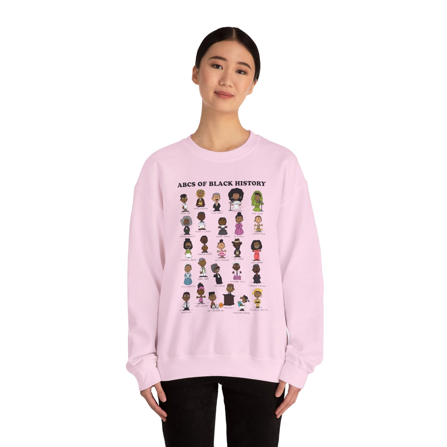 Copy of ABCs of Black History Unisex Heavy Blend™ Crewneck Sweatshirt