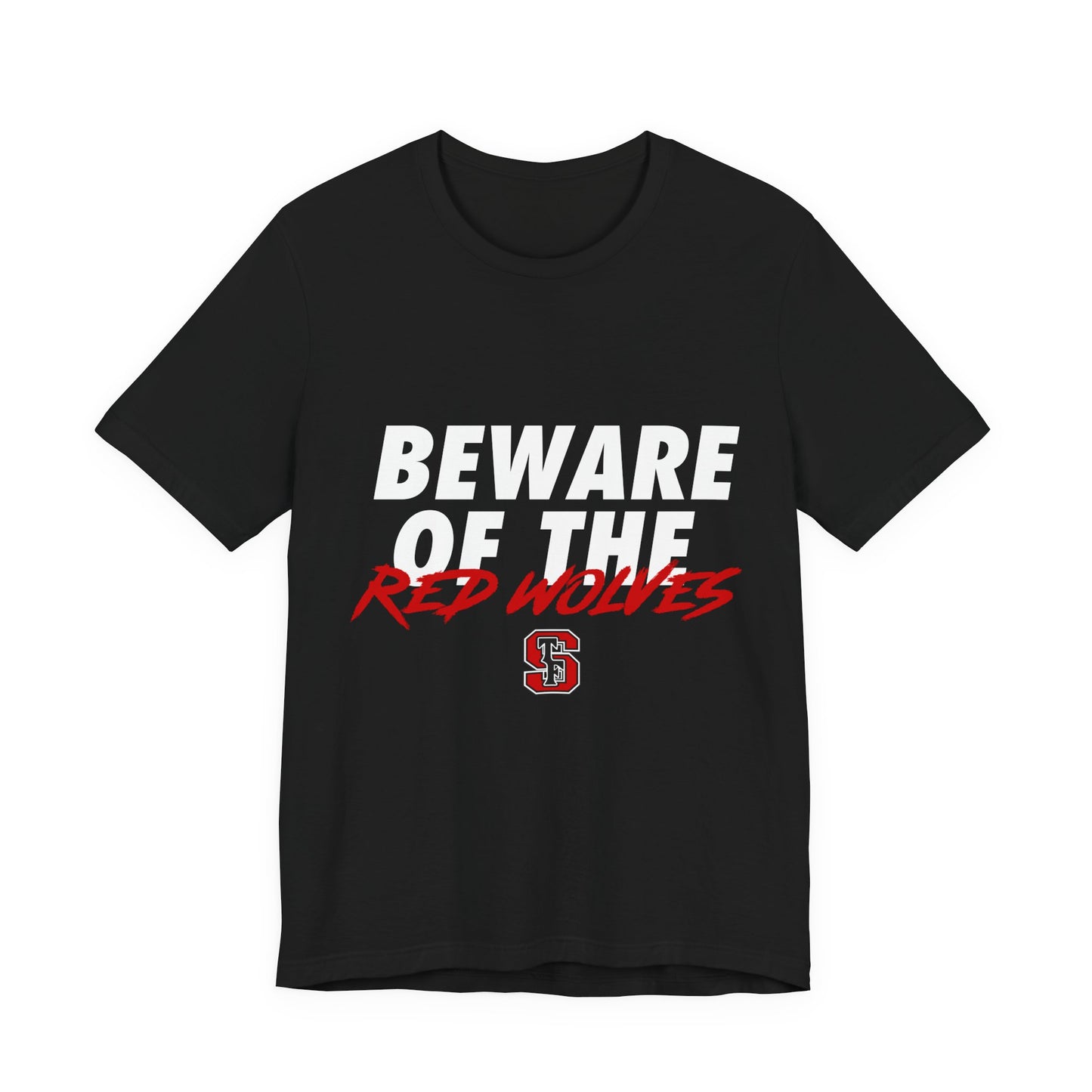 TF South Tee Shirt | Beware of The Red Wolves