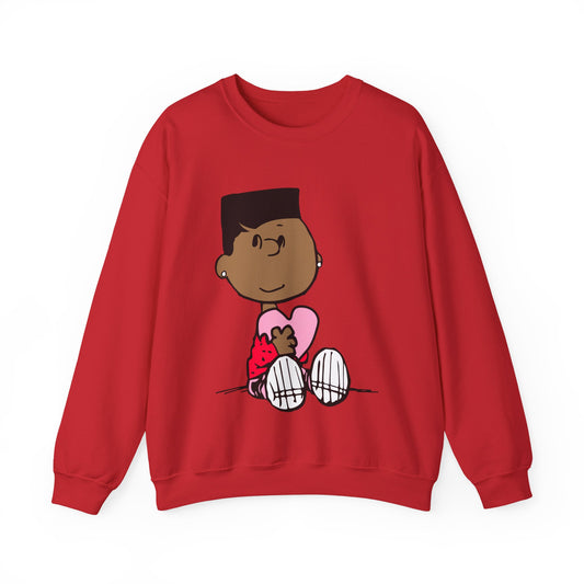 Copy of Black Charlie Brown Characters Valentine's Day Shirt