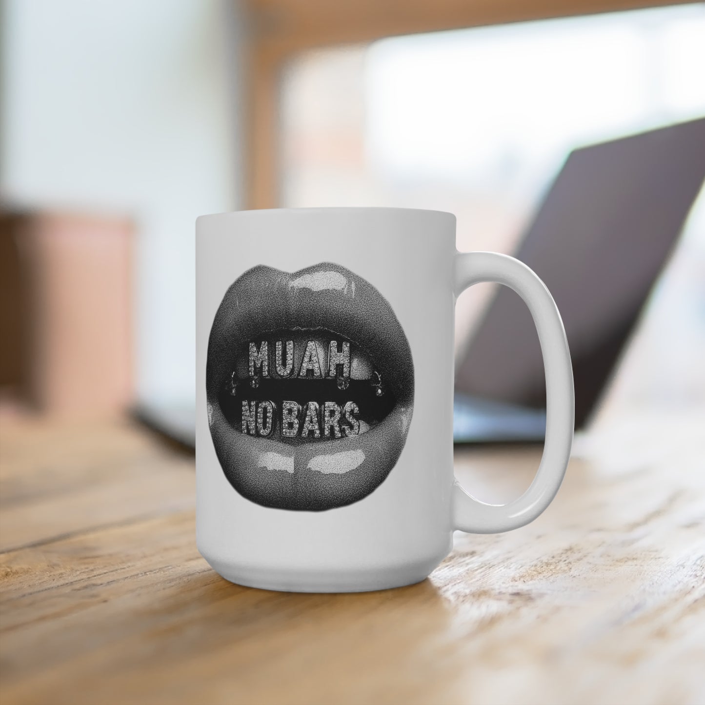 Muah No Barz Mug 15oz