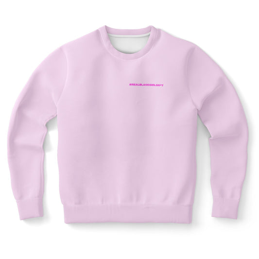 Baby Pink Real Black Girl Sh*t Sweatshirt