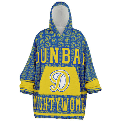 Dunbar Vocational School Snug Hoodie | Hoodie Blanket | Dunbar MightyWomen | Football SZN