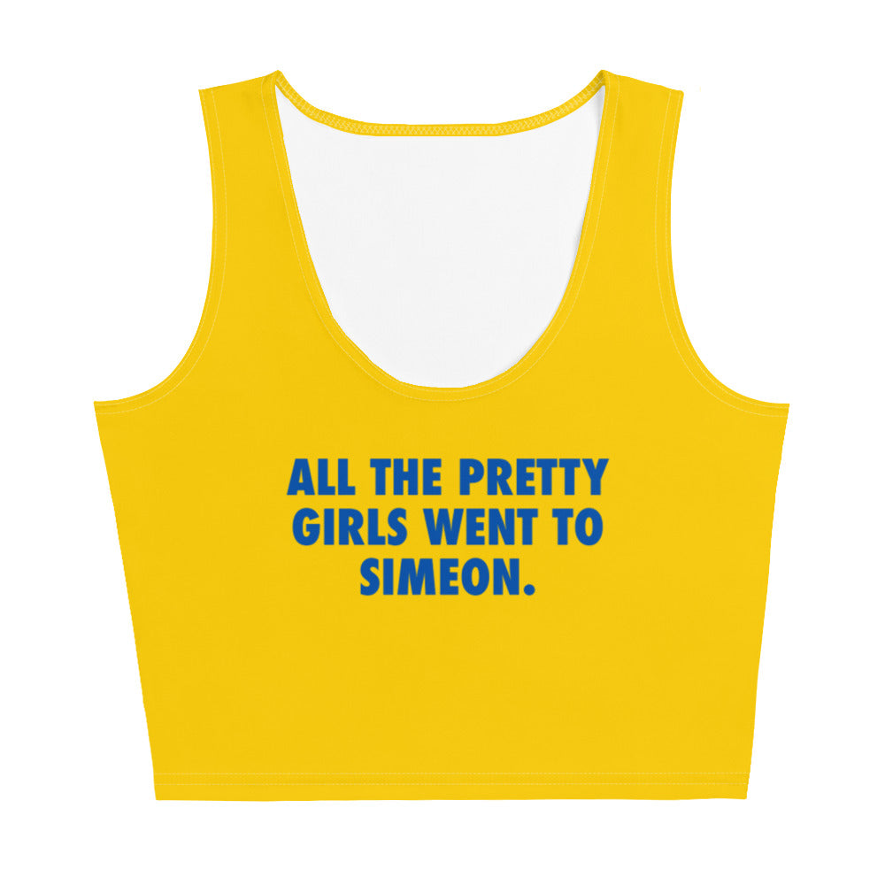 Simeon Wolverines| Pretty Girls | Simeon Career Academy Crop Tank