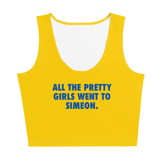 Simeon Wolverines| Pretty Girls | Simeon Career Academy Crop Tank