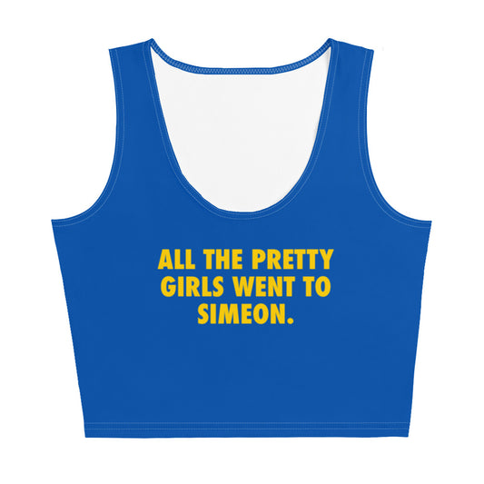 Simeon Wolverines| Pretty Girls | Simeon Career Academy Crop Tank