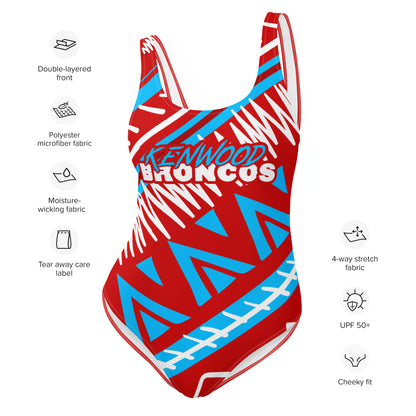 Kenwood Academy Swimsuit | Bodysuit | Kenwood Broncos