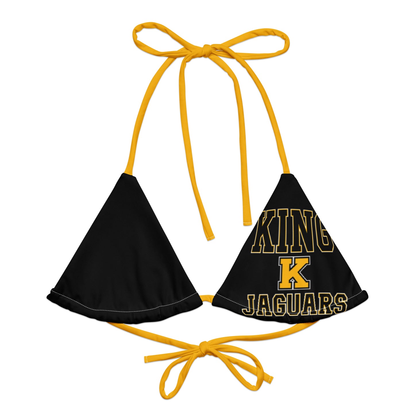 King College Prep Bikini Top| King Jaguars