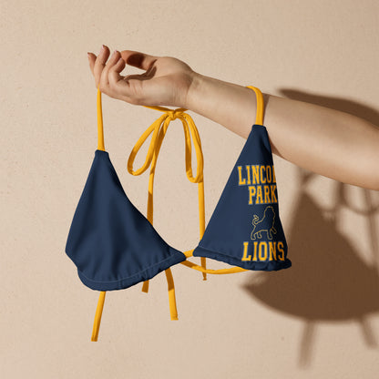 Lincoln Park High School Bikini Top | Lincoln Park Lions