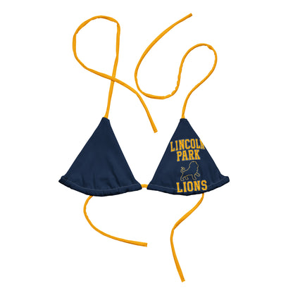 Lincoln Park High School Bikini Top | Lincoln Park Lions