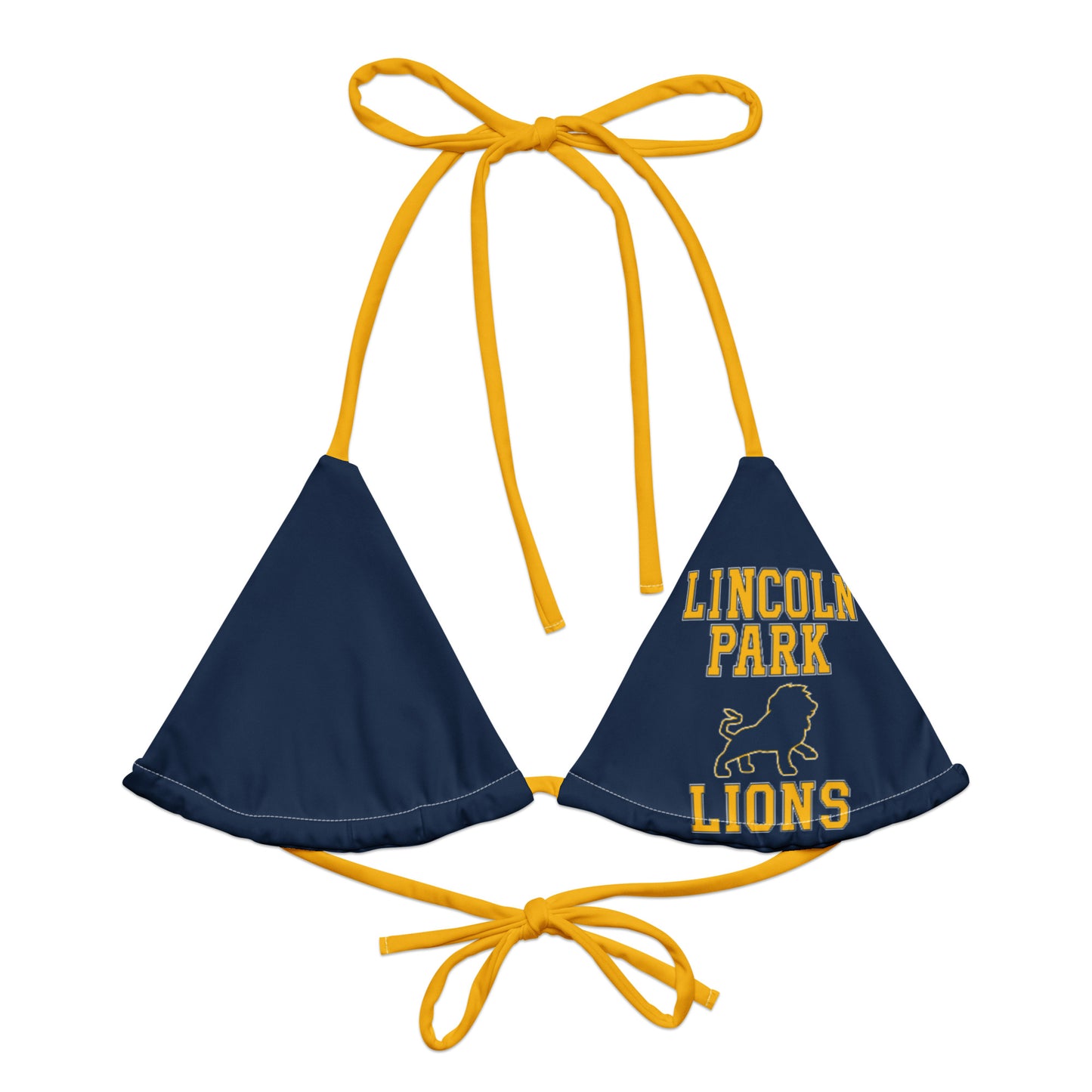 Lincoln Park High School Bikini Top | Lincoln Park Lions