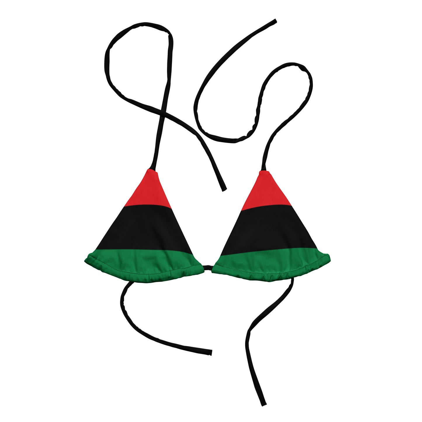 Juneteenth Bikini Top