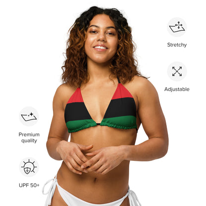 Juneteenth Bikini Top