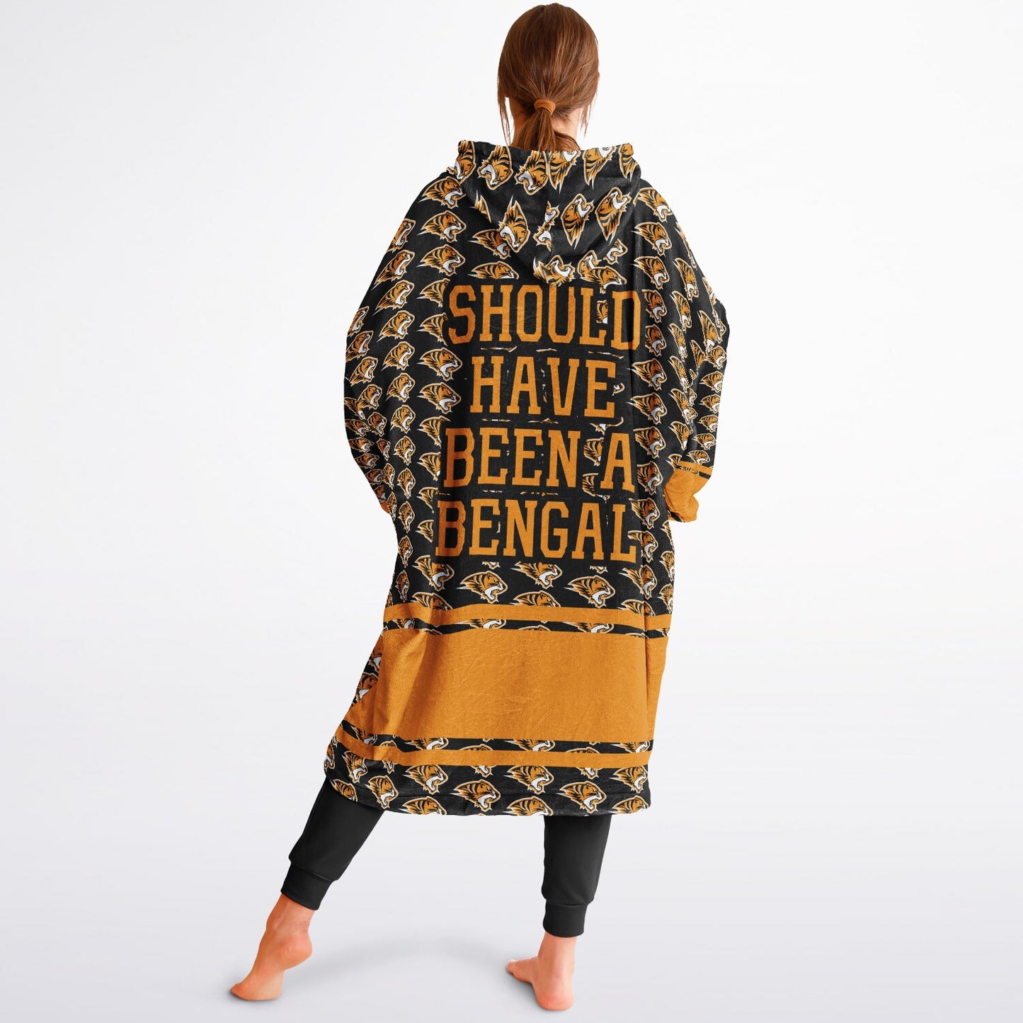 Bogan High School Snug Hoodie | Hoodie Blanket | Bogan Bengals | Football SZN