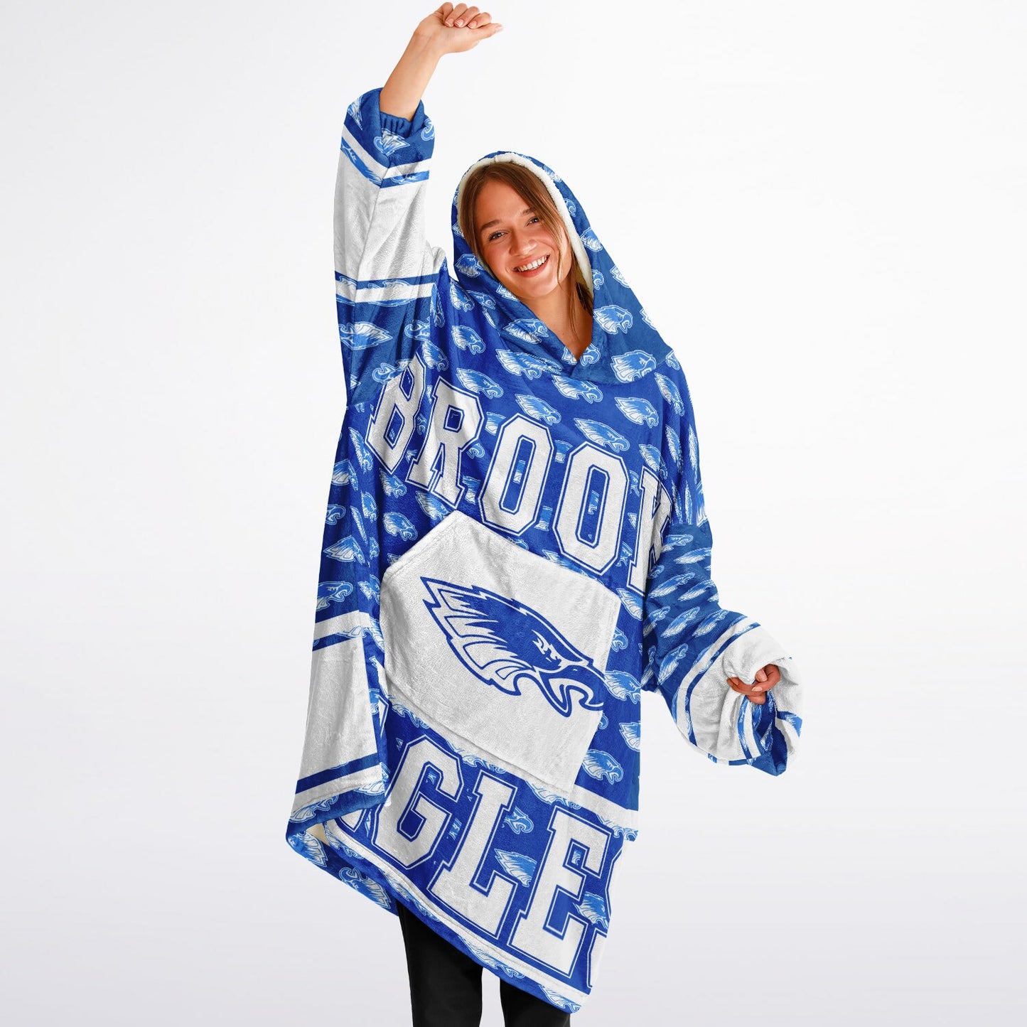 Gwendolyn Brooks High College Prep Snug Hoodie | Hoodie Blanket | College Prep | Football SZN